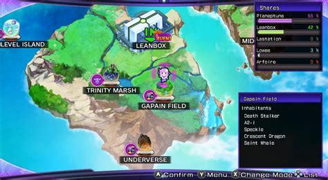 neptunia map|Walkthrough .